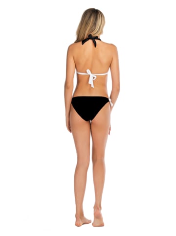 Coconut Sunwear Bikini in Schwarz/ Weiß
