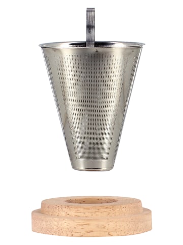 Ogo Living Roestvrijstalen theezeef - (B)9 x (H)9 x (D)6,6 cm