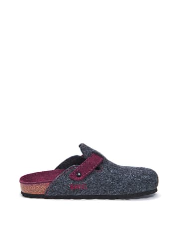 Mandel Clogs in Dunkelgrau