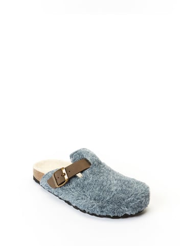 Mandel Pantoffels grijs/blauw