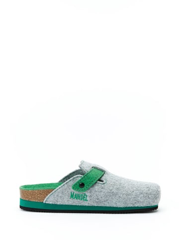 Mandel Clogs grijs/groen
