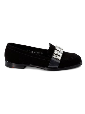 LLOYD Skórzane slippersy w kolorze czarnym