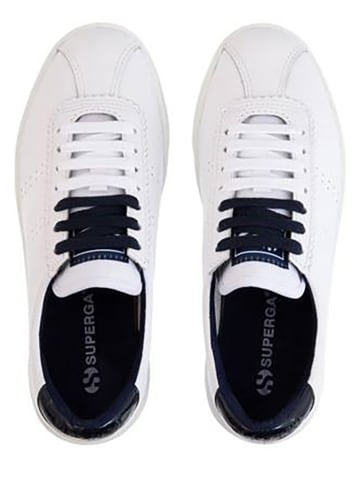Superga Leren sneakers "Leaw" wit