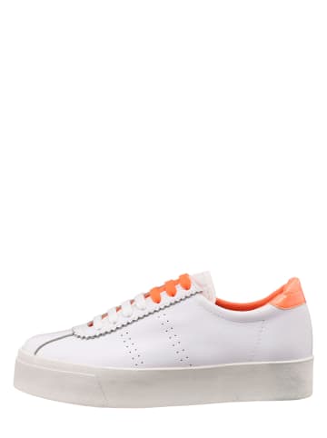 Superga Leren sneakers "Leaw" wit