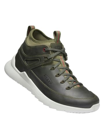 Keen Leder-Sneakers "Highland" in Grün