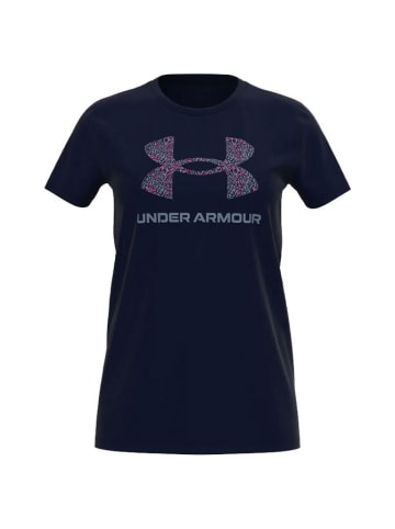 Under Armour T-shirt w kolorze granatowym