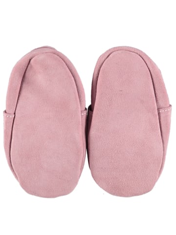 lamino Leren kruipschoentjes lichtroze/roze