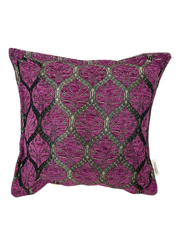 Ottoman Kussenhoes "Emira" violet - (L)45 x (B)45 cm