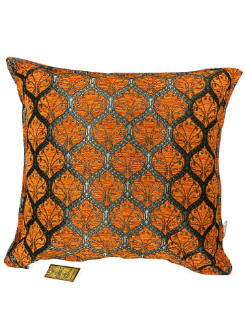 Ottoman Kussenhoes "Selma" oranje - (L)45 x (B)45 cm