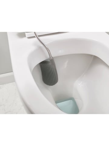 JosephJoseph Toilettenbürste "Flex Lite" in Weiß/ Grau - (B)12 x (H)42 x (T)9 cm