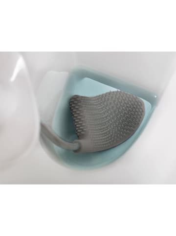 JosephJoseph Toiletborstel "Flex Lite" wit/grijs - (B)12 x (H)42 x (D)9 cm
