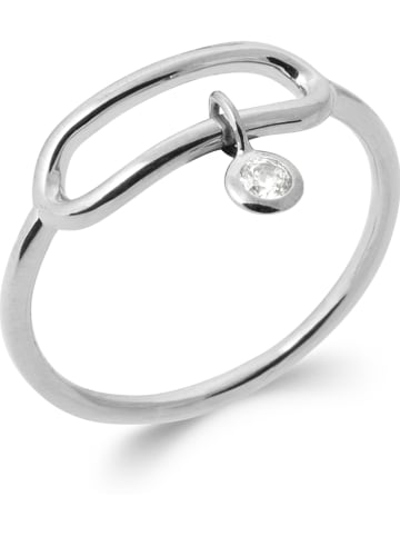 Lucette Srebrny pierścionek z cyrkonią