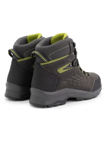 TRAVELIN' Leder-Wanderboots "Aborg" in Braun/ Grau