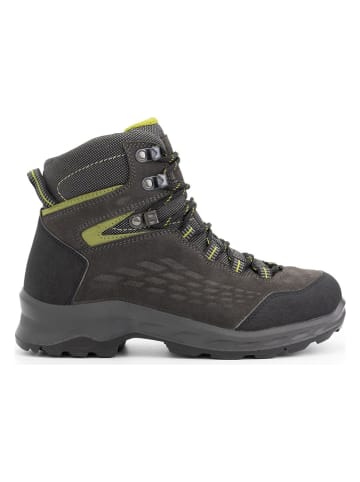 TRAVELIN' Leder-Wanderboots "Aborg" in Braun/ Grau