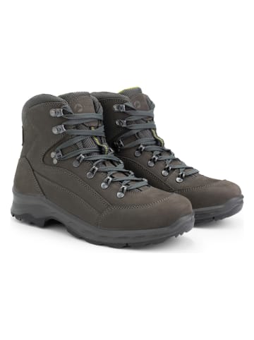 TRAVELIN' Leren wandelschoenen "Faaborg" grijs