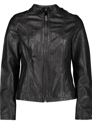 KRISS Lederjacke in Schwarz