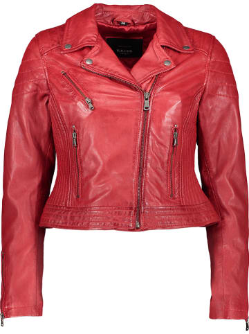 KRISS Lederjacke in Rot