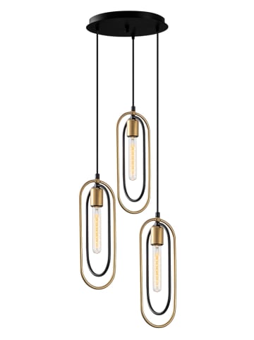 Opviq Lampa wisząca "Cerco" w kolorze złoto-czarnym - Ø 38 cm