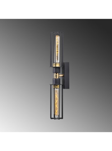 Opviq Wandlamp "Fellini" zwart - (B)15 x (H)50 cm