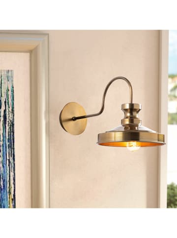 Opviq Lampa ścienna "Berceste" w kolorze złotym - 22 x 23 cm