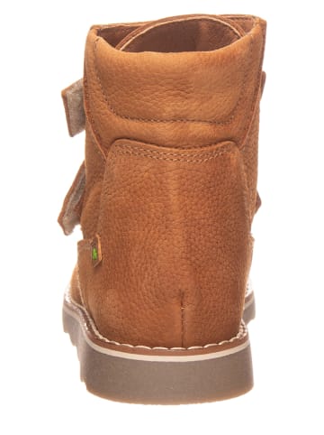 El Naturalista Leder-Boots in Camel