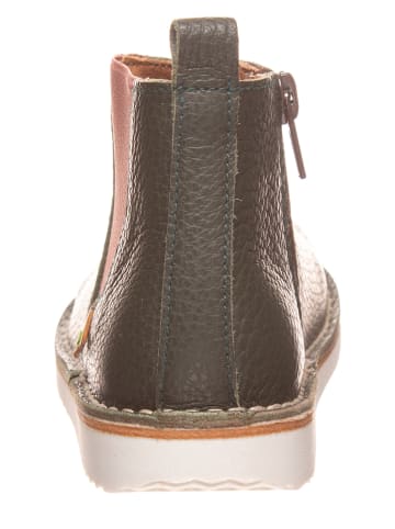 El Naturalista Leren chelseaboots kaki