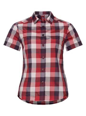 Odlo Functionele blouse "Mythen" rood/zwart/wit