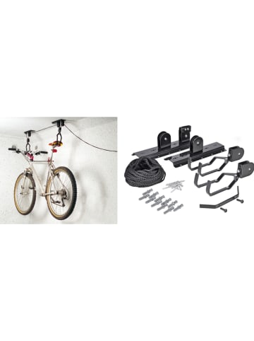 Profiline Fahrrad-Deckenhalterung in Schwarz