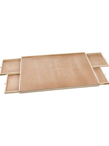Profiline Puzzletisch in Hellbraun - (B)90 x (H)4,5 x (T)67 cm