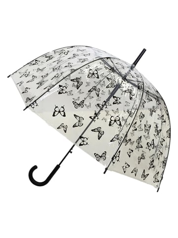 SMATI Paraplu transparant/zwart - Ø 83 cm