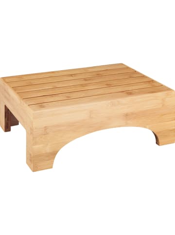 Wenko Badschemel "Bambusa" in Bambus - (B)40 x (H)15 x (T)30 cm
