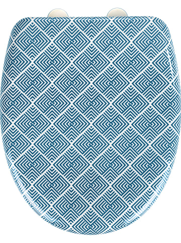 Wenko Absenkautomatik-WC-Sitz "Atacama" in Blau