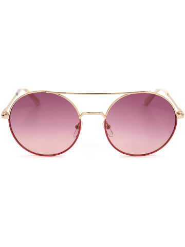 Karl Lagerfeld Damen-Sonnenbrille in Gold/ Lila