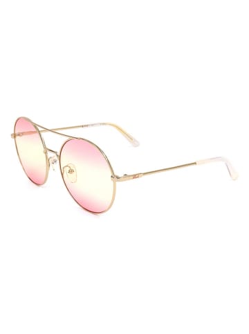 Karl Lagerfeld Dameszonnebril goudkleurig/lichtroze