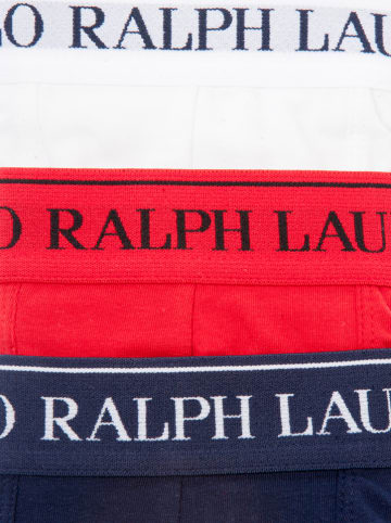 Ralph Lauren Underwear 3er-Set: Boxershorts in Weiß/ Rot/ Dunkelblau