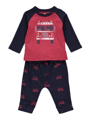 GAP 2tlg. Outfit in Dunkelblau/ Rot