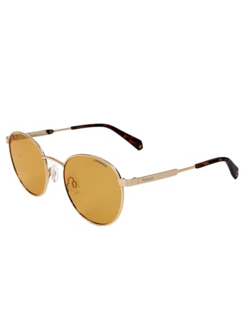 Polaroid Damen-Sonnenbrille in Gold/ Gelb