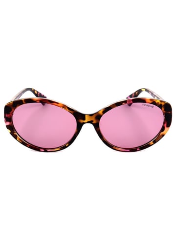 Polaroid Damen-Sonnenbrille in Braun/ Rosa