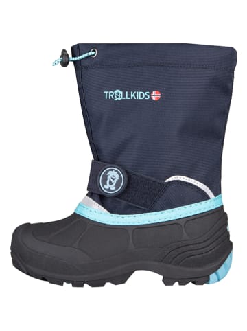 Trollkids Winterboots "Telemark Winter Boot XT" in Dunkelblau/ Hellblau