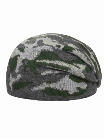 Döll Dwustronna czapka beanie w kolorze antracytowym