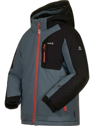 Kamik Kurtka narciarska "Hudson" w kolorze szaroniebiesko-czarnym