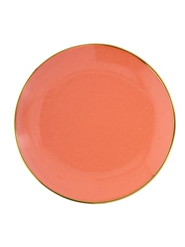 DUKA Talerz śniadaniowy w kolorze złoto-pomarańczowym - Ø 21 cm