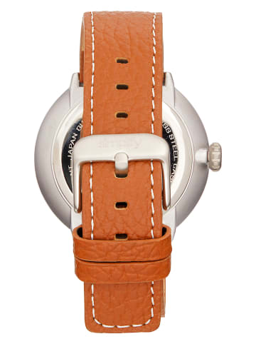 Simplify Quarzuhr "The 7100" in Hellbraun/ Silber