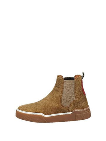 Camel Active Leren chelseaboots lichtbruin