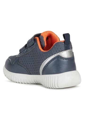 Geox Sneakers blauw/oranje