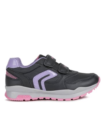 Geox Sneakersy w kolorze czarno-fioletowym