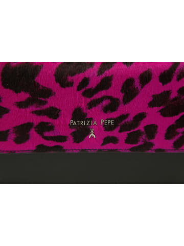 Patrizia Pepe Torebka w kolorze różowo-czarnym - (S)20 x (W)12,5 x (G)7 cm
