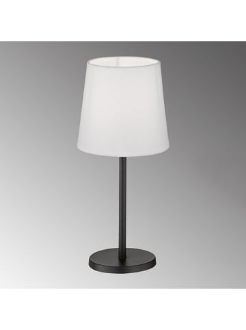 FH Lighting Tafellamp "Éve" wit/zwart - (H)30 x Ø 17 cm