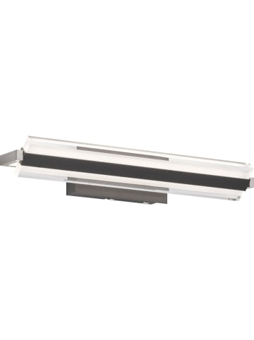 FISCHER & HONSEL Lampa ścienna LED "Paros" w kolorze czarnym - 35 x 8 cm
