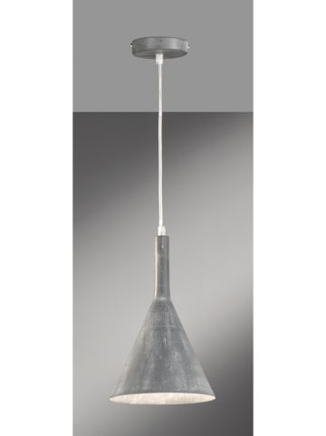 FISCHER & HONSEL Lampa wisząca "Senja" w kolorze szarym - Ø 18,5 cm